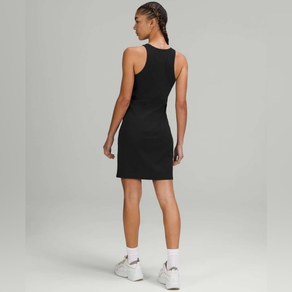 Lululemon Slim-Fit Above-Knee Dress in Black - Picture 2 of 7